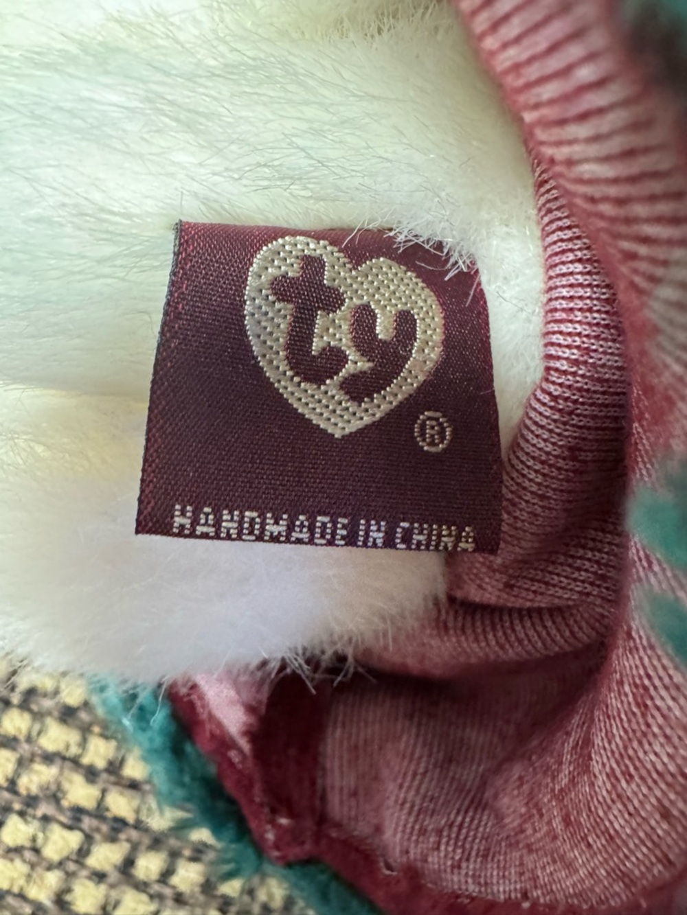 Ty Beanie Baby “Klause” Holiday Bear in Velvet - Picture 3 of 7